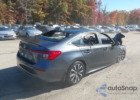 2023 Honda Civic из США, поврежденный, VIN 2HGFE1F7XPH300478